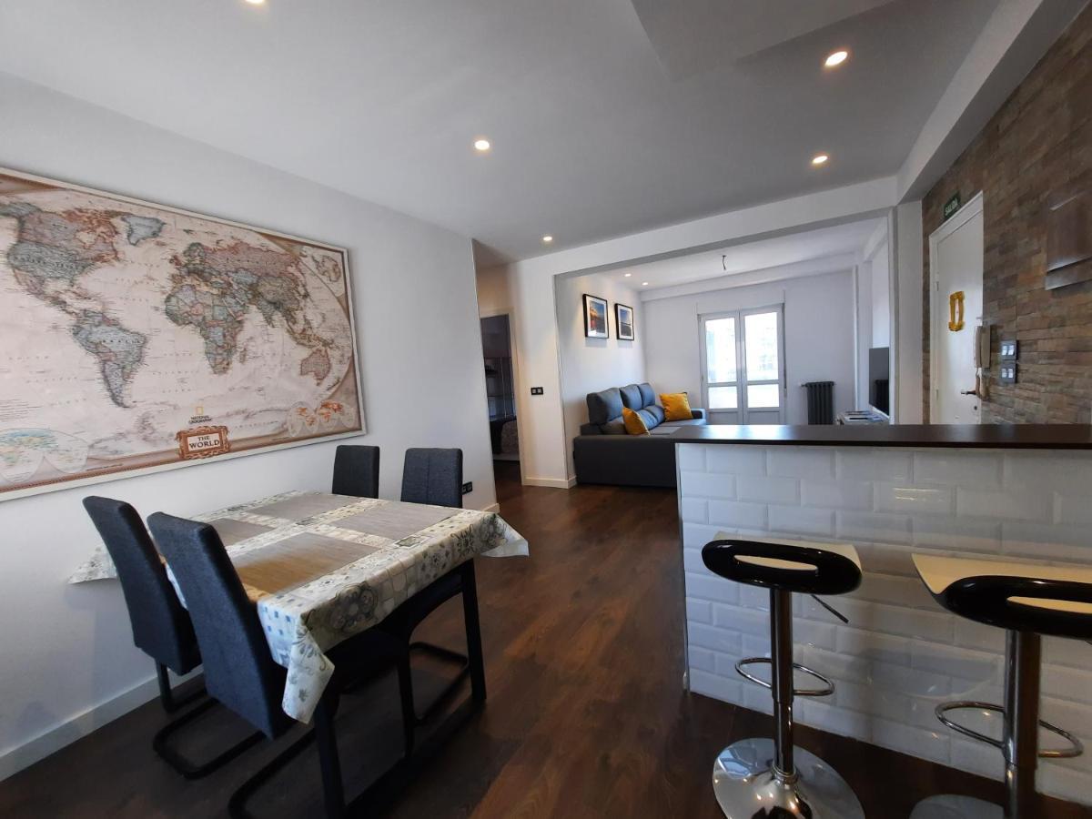Apartamento Centro Gijon Con Wifi Gratis Y Parking Publico Proximo Incluido 外观 照片